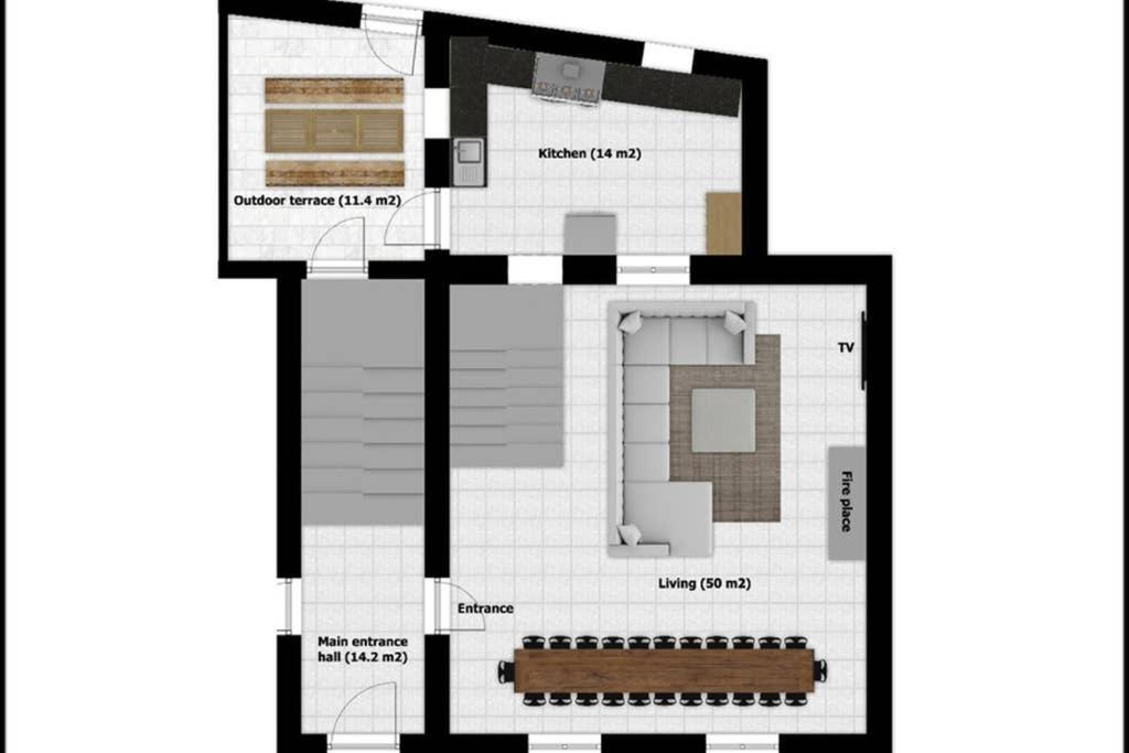 Authentic Stays - 6P-Maisonette Эйсден Экстерьер фото